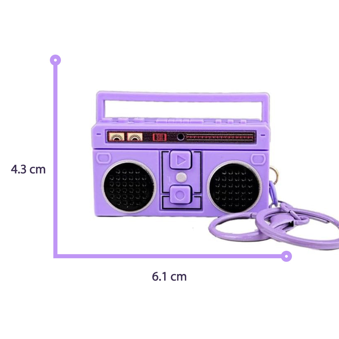 Key Recorder, Grabador de Voz Regrabable, llavero Retro de los 90´s